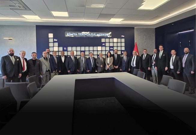 PLASFED Yönetimi, Kimya Teknoloji Merkezi'ni ziyaret etti