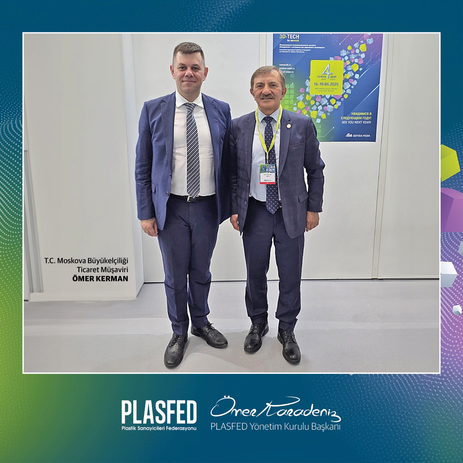 PLASFED, Rosmould & Rosplast 2025'te Türkiye'yi temsil etti